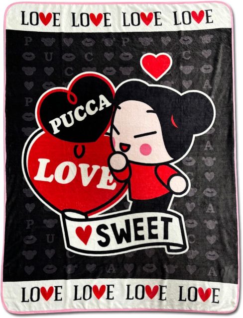 Pucca - Pucca Sweet Love Throw Blanket
