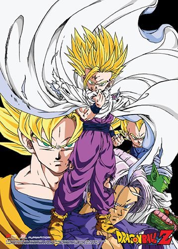 Dragon Ball Z - Gohan Group Fabric Poster