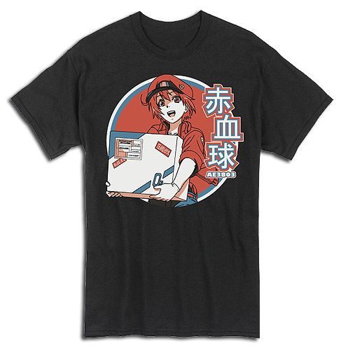 Cells At Work! - Red Blood Cell Ae3803 T-Shirt L