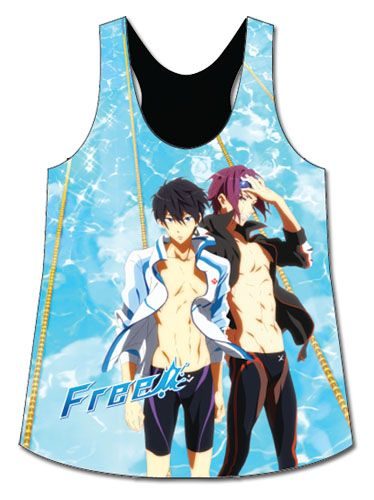 Free! - Haruka And Rin Posing Sun Tank S