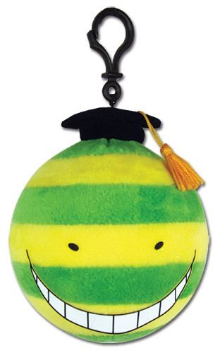 Assassination Classroom - Koro Green Stripe Plush 4″