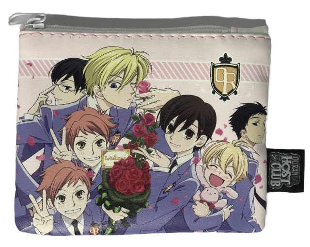 Ouran High School Host Club - Character Group Petal Pink Pu Coin Purse
