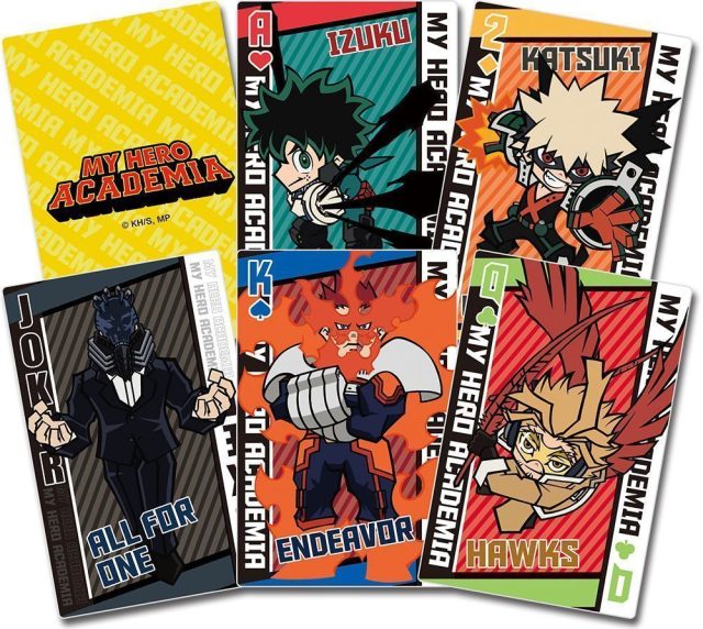 My Hero Academia - S6 | Mha Character (Chibi) | Playing Cards