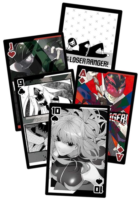 Go Go Loser Ranger (Manga) | Main Characters - Screenshots | Playing Cards